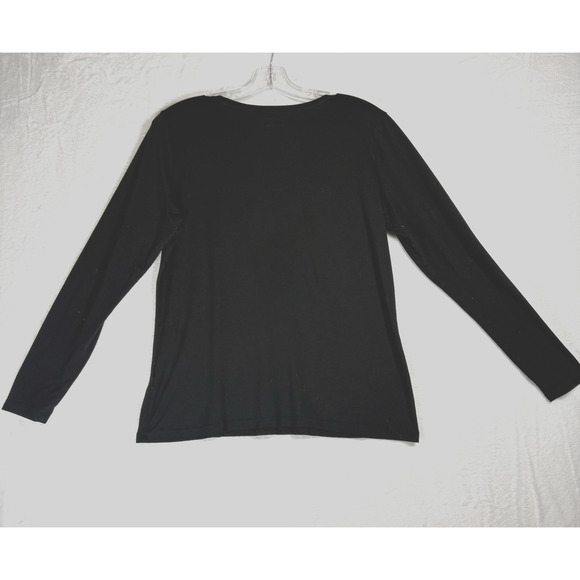 32 Degrees HEAT Base Layer Shirt Women's XL Black Long Sleeve Scoop Neck Outdoor - Picture 2 of 7
